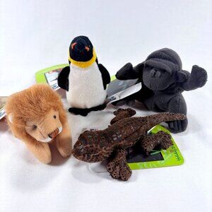 Vintage 1998 Holiday Inn Lot of 4 Mini Stuffed Plush Animals